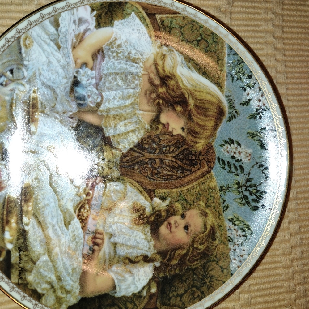 4/$25 Bradford Exchange Best Friends plate